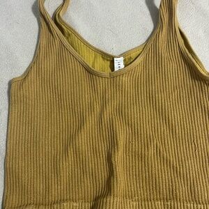 dark yellow small Aeropostale tank top